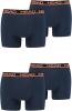 HEAD Herren Boxershorts Unterhosen 4P (Blue/Orange, XL)