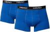 HEAD Mens Mens Basic Boxers Boxer Shorts, Blue Combo, L