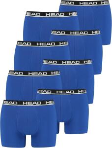 HEAD Herren Boxershorts Unterwäsche 8P (Blue/Black, L)