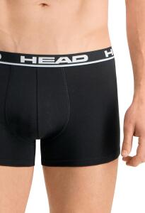 HEAD Herren Boxershorts Unterhosen 4P (Black, L)