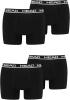 HEAD Herren Boxershorts Unterhosen 4P (Black, L)
