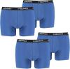 HEAD 4 er Pack Herren Boxer Boxershorts Basic Pant Unterwäsche, Farbe:021 - Blue/Black, Bekleidungsgröße:S
