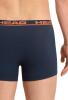 HEAD Herren Basic Boxers Boxer Shorts (5er Pack), Peacoat/orange, M