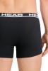 HEAD Herren Basic Boxers Boxer Shorts (5er Pack), Schwarz, M