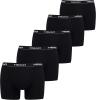 HEAD Mens Men’s Basic Boxers (5 Pack) Boxer Shorts, Black, L (5er Pack), 801500001
