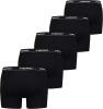 HEAD Mens Men’s Basic Boxers (5 Pack) Boxer Shorts, Black, XL (5er Pack) 801500001