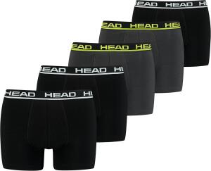 HEAD Herren Mens Basic Boxers Boxer Shorts 5 er Pack,...
