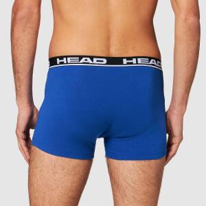 HEAD Herren Basic Boxers Boxer Shorts (5er Pack), Blau/Schwarz, L