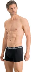 Head Herren Boxer Short Underwear (6er Pack) (L, Black/Black)