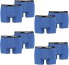 HEAD Herren Boxer Boxershort Unterhose 8er Pack in vielen Farben (L, blue/black)