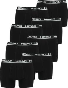 HEAD Herren Boxershorts 841001001 8er Pack, Schwarz, XL