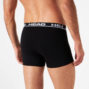 HEAD Herren Boxershorts 841001001 8er Pack, Schwarz, XL