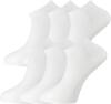 Joop Herren Füsslinge Sneakersocken im 6er Pack (2x3er Pack) (39-42, weiss)
