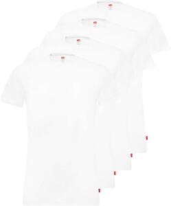 Levis Herren Crew Neck T-Shirts Stretch Cotton 905055001...