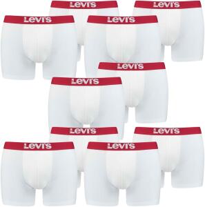 10er Pack Levis Men Solid Basic Trunk Boxershorts...