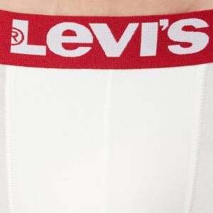 Levis Herren Solid Basic Boxers Boxer-Shorts, Weiß, XL