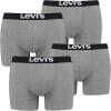 Levi´s Herren Solid Basic Boxershorts im Vorteilspack 2x2 Pack (White/White, M)