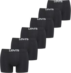 Levi’s Einfarbige Basic-Boxerslips, atmungsaktive...