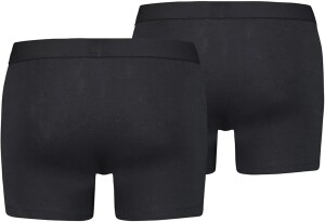 Levis Herren Boxershorts 6er Pack - Solid Basic Boxer Brief - 905001001 (Schwarz, XXL)
