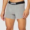 Levis Herren Levis Mens Solid Basic (6 pakker) Boxer Shorts, Grau, M EU