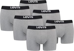 Levis Men SOLID Basic Boxer Brief ORG CO 6P, Farbe:Middle...