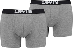 Levis Herren Boxershorts 6er Pack - Solid Basic Boxer...