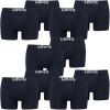 10er Pack Herren Levis Solid Basic Boxer Brief Boxershorts Unterwäsche Pants, Farbe:321 - Navy, Bekleidungsgröße:L