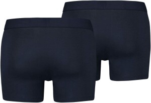 Levis Herren Solid Basic Boxer Shorts, Navy, L