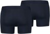 Levis Herren Solid Basic Boxer Shorts, Navy, L