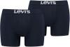 Levis Herren Solid Basic Boxer Shorts, Navy, 18 EU