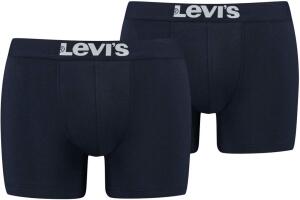 Levis Herren Solid Basic Boxers Boxer-Shorts, Navy, XXL