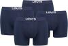 Levis Herren Solid Basic Boxer Briefs, Farbe:Navy, Bekleidungsgröße:XXL