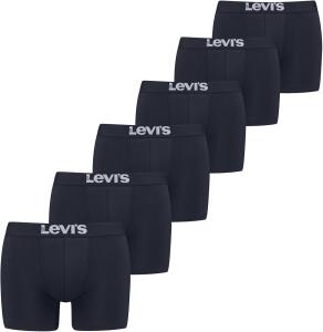 Levi’s Einfarbige Basic-Boxerslips, atmungsaktive...