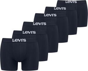 Levis Herren Levis Mens Solid Basic (6 pakker) Boxer...