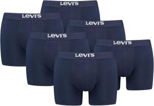 Levis Herren Mens Solid Basic Boxers (6 Pack) Boxer...