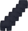 Levi’s Einfarbige Basic-Boxerslips, atmungsaktive Herrenunterwäsche aus Bio-Baumwolle mit elastischem Bund und doppelter Einlage, Keine hochrutschenden Beinöffnungen, 6er-Pack