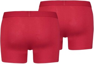 Levis Herren Solid basale boksershorts Boxer Shorts, Chili Pepper, L EU