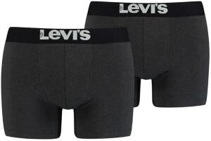 Levis Herren Boxershorts 6er Pack - Solid Basic Boxer Brief - 905001001 (Rot, XL)