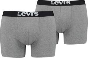 Levis Herren Boxershorts 6er Pack - Solid Basic Boxer Brief - 905001001 (Rot, XL)