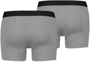 Levis Herren Boxershorts 6er Pack - Solid Basic Boxer Brief - 905001001 (Rot, XL)