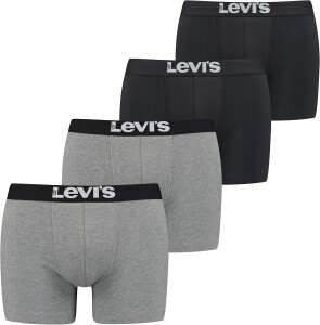 Levi’s Einfarbige Basic-Boxershorts, weiche...