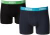 Puma Jungen Boxershorts Basic 2er Pack, india ink/turquo (376), 122-128, 525015001