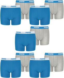 PUMA 10 er Pack Boxer Boxershorts Jungen Kinder Unterhose...