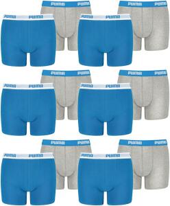PUMA 12 er Pack Boxer Boxershorts Jungen Kinder Unterhose...