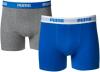 Puma Jungen Boxershorts Basic 2er Pack, blue/grey (417), 146-152, 525015001