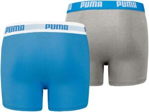 PUMA Jungen Boxershort Basic Boxer Boys 4er Multipack 128...