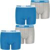 PUMA Jungen Boxershort Basic Boxer Boys 4er Multipack 128 140 152 164 176 Uni 95% Baumwolle ohne Eingriff, Größe:152, Packgröße:4 Stück, Farbe:Blue/Grey (417)