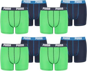 PUMA 8 er Pack Boxer Boxershorts Jungen Kinder Unterhose...