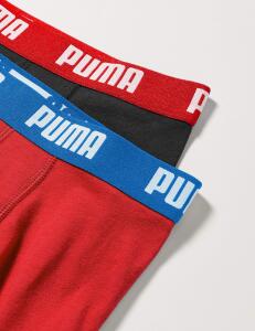 Puma Jungen Boys Basic Boxer 2P Boxershorts, Mehrfarbig...