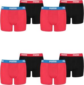 PUMA 8 er Pack Boxer Boxershorts Jungen Kinder Unterhose...